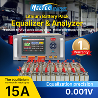 Équilibreur de batterie Heletec 24S 15A avec mode de charge/décharge pour la réparation des batteries de véhicules électriques et de vélos électriques