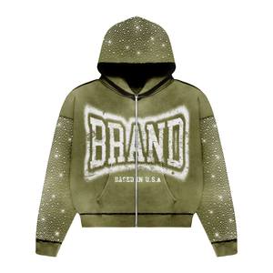 Ropa de entrenamiento para correr de marca propia, chándales morados para hombre, chándales personalizados de invierno transpirables - Product Image 2