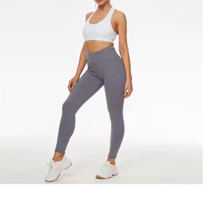 Mallas deportivas elásticas suaves de secado rápido para mujer, mallas ajustadas de cintura alta para levantamiento de glúteos, entrenamiento, gimnasio, deporte, Yoga - Product Image 4