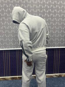 Sudadera con capucha unisex de lana de poliéster 100% sublimada con diseño de estampado de Ajedrez de secado rápido para una comodidad elegante - Product Image 2