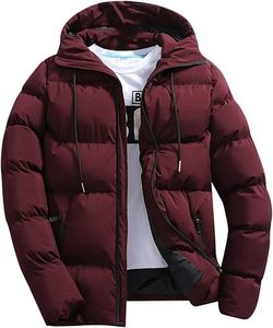 Veste matelassée à col montant confortable pour homme grande taille pour adulte pour la saison hivernale fabriquée au Pakistan - Product Image 5