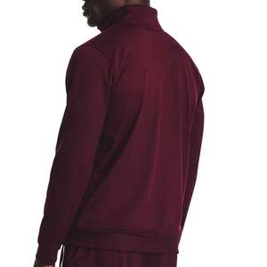 Ropa al aire libre a prueba de viento de poliéster Spandex cremallera frontal transpirable chaqueta de cuello alto para hombres chaquetas de hombre - Product Image 2