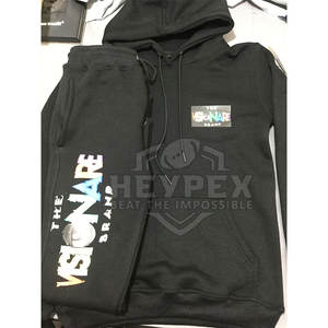 Conjunto de chándal de hombre de algodón 100% ligero de mejor estilo, ropa de calle de talla grande para invierno, oferta en línea - Product Image 6