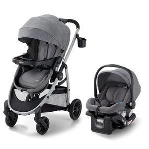 Meilleur prix pour le système de voyage Gracos Modes Pramette |   <span class=keywords><strong>Poussette</strong></span> et siège auto combinés |   Mode <span class=keywords><strong>poussette</strong></span> 3-en-1 |   Comprend le siège auto Gracos SnugRide 35 - Product Image 1