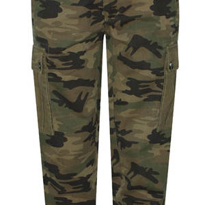 กางเกงคาร์โก้สไตล์แบ็กกี้ผ้าแคนวาสสำหรับ100% 6กระเป๋าระบายอากาศได้ดีเอวกลางแบบลำลองปรับแต่งได้แฟชั่นล่าสุด - Product Image 6