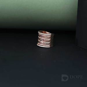 Dernière bague hip-hop Gents Bijoux pour hommes élégants et énervés avec design personnalisé pour Fashion Forward Looks en acier inoxydable - Product Image 3