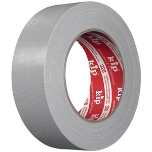 Cinta de Tela Extra 328 Gris Claro, 25 m de Longitud, 48 mm de Ancho, 1 Rollo KIP para Uso en Oficina - Product Image 3