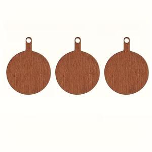 Ensemble de 3 planches à découper en bois d'acacia avec rainure pour le jus, planche à découper en bois robuste pour la cuisine, fournisseur en gros de viande - Product Image 6