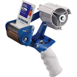Metal Blue/<b>White</b> Hand <b>Tape</b> Dispenser for 75mm <b>Tape</b> Widths by BURMANN - Product Image 3