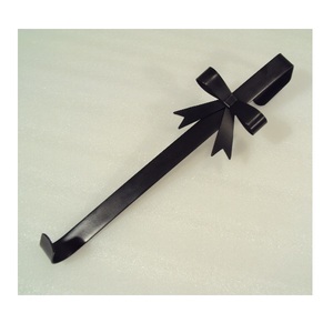 Snow Flake Pattern Nickel Finished Iron Wreath Hanger For Christmas Wreath Hook <b>Front</b> <b>Door</b> <b>Decorative</b> - Product Image 6
