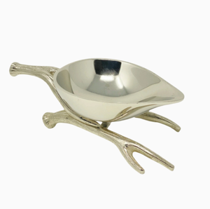 Classy serve ware decor silver <b>snack</b> <b>bowl</b> deer wedding table decor dessert dry fruits serving <b>bowls</b> home kitchen dining table - Product Image 1