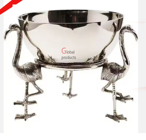 ถังแช่ไวน์ถังน้ำแข็งทำจากเงินรูปทรงหงส์สวยงาม2025สำหรับบาร์ร้านอาหาร - Product Image 1