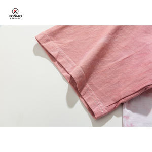 100% Cotton 240gsm Eco-Friendly Breathable <b>Tie</b> <b>Dye</b> Pattern Loose Fit Drop Shoulder Fashionable <b>T</b>-<b>Shirt</b> Casual Style - Product Image 3