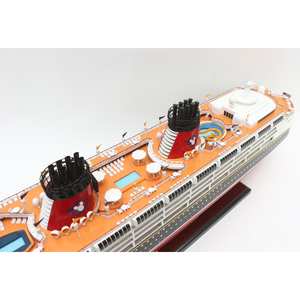 Pour Disney Magic modèle de bateau de croisière 100 cm décor nautique en bois fabriqué à la main peint Technique cadeau - Product Image 2