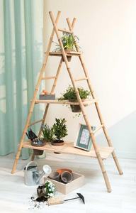 Escalera de bambú Sostenible/Escalera de toalla de bambú/Escalera plegable de bambú con logotipo y tamaño personalizados - Product Image 3