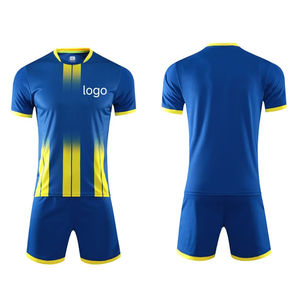 Ensemble de maillots de football en polyester personnalisé maillot de football de sport respirant vêtements de sport personnalisés pour clubs et équipes - Product Image 6