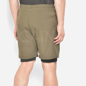 Top Selling Comfortable Durable Solid Mid <b>Waist</b> Breathable Quick Dry Casual <b>Shorts</b> Pakistan Made <b>Low</b> MOQ Cotton/Polyester Stock - Product Image 4