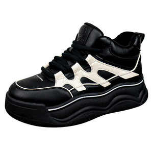 2026 New Fashion women high top casual <b>shoes</b> women's leather sports <b>shoes</b> - Product Image 6