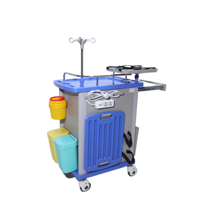 Alta calidad ABS enfermera sala de emergencias carro dispositivo médico carro ruedas para hospitales conveniente Carro de emergencia - Product Image 5