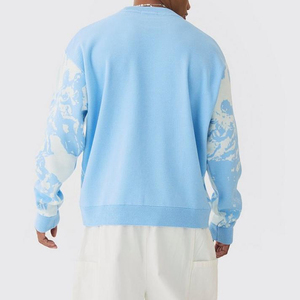 OEM Hombre Casual Hip Hop 100% Algodón Sudadera de invierno Cuello redondo en blanco Felpa Fleece Sudadera con capucha de gran tamaño 2026 - Product Image 2