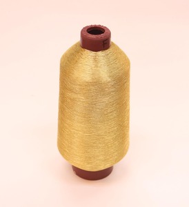 150d High Tenacity Polyester <b>Metallic</b> <b>Yarn</b> M Type for Embroidery & T-shirt Design for Weaving - Product Image 2