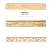 Moulures en bois massif et MDF au design moderne pour les murs intérieurs des villas et des hôtels - Moulures de plafond personnalisées écologiques