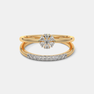Anillo de Eternidad de Oro de 14K para Mujer, con Diamante de Corte Esmeralda Cultivado en Laboratorio, Elegante y Brillante, Regalo de Aniversario en Varios Tonos de Oro - Product Image 4