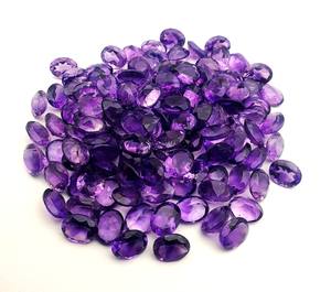 5x7mm Natural <b>Amethyst</b> Oval Cut Faceted Loose Gemstones Beads for Jewelry Making Purple <b>Amethyst</b> At Factory Price Wholesale - Product Image 6