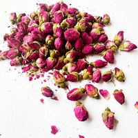 Natürlicher Duft Angemessener Preis Kunden spezifische Verpackung Premium-Qualität Rosen knospen Trockene rote Rosen knospe Getrocknete Blumen für Kräutertee