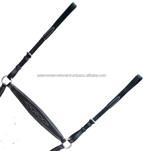 Plaque de poitrine en cuir de haute qualité avec boucles surélevées et accessoire de course - Product Image 2