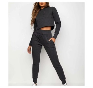 Respirant nouveau Design femmes survêtement 100% coton Polyester vêtements de sport survêtement femmes hiver polaire survêtement - Product Image 1