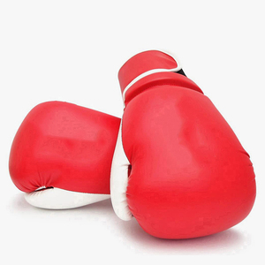 Guantes de boxeo profesionales de fábrica 2025, guantes de combate de cuero personalizados para entrenamiento, Color blanco personalizables - Product Image 3