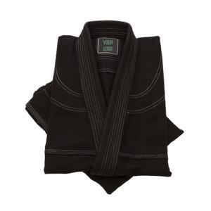 Kimono de Jiu-Jitsu Brasileño para Hombre, Homologado por la IBJJF, en Blanco, Azul y Negro, Ajuste Personalizado, Uniforme de Artes Marciales para Adultos - Product Image 2