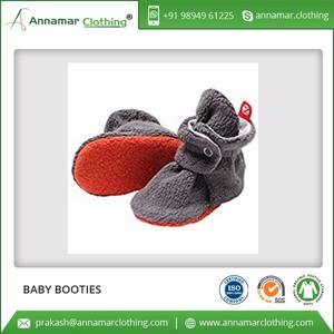 Conjunto de botines de bebé zutano de algodón orgánico de invierno de tamaño personalizado de etiqueta privada, botines para recién nacidos, algodón orgánico para niñas - Product Image 3