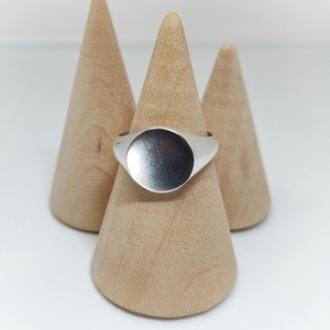 Anillo de sello redondo de 12mm de Plata de Ley 2025 auténtica de alta calidad 925 para ajuste de grabado para hombres y mujeres, joyería nueva fina para manualidades - Product Image 2