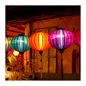 Linternas de bambú de seda hechas a mano, exquisitas lámparas colgantes de ratán para bodas, festivales y decoración navideña - Product Image 1