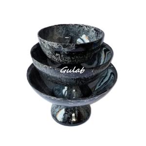 ชามเสิร์ฟอาหารทำจากเรซินสำหรับตกแต่งบ้านโดย Zam zimpex - Product Image 2