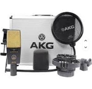 Micrófono de Condensador de Referencia para Estudio AKG C414 XLII ORIGINAL, Micrófono de Grabación Multipatrón - Product Image 1