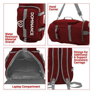 Mochila de Senderismo Impermeable de Nailon de 45L para Camping y Excursionismo - Color Marrón - Product Image 3