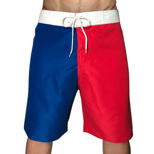 Shorts de surf en maille respirants, à séchage rapide, écologiques, durables, avec cordon de serrage, tissu personnalisé, pour hommes, fabrication OEM - Product Image 3