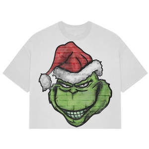 Gran oferta Popular personalizado 100% algodón verano Streetwear hombres calle pantalla impresión gran tamaño Boxy camiseta - Product Image 3