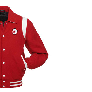 Red Color Comfortable Outdoor Use <b>Men</b> And Women Varsity <b>Jacket</b> Top Selling Fashion Clothing Genuine Varsity <b>Jackets</b> For All Ages - Product Image 2