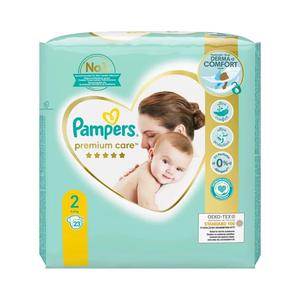 Couches Pampers Premium Care – Douces, sèches et respectueuses de la peau des nouveau-nés. - Product Image 6
