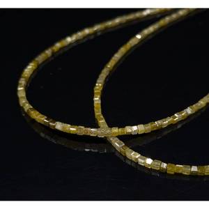 Cuentas de Diamante Amarillo Natural Multicolor Brillante de 1.5-2.5 mm, Facetadas en Forma de Cojín y Forma de Caja - Product Image 5
