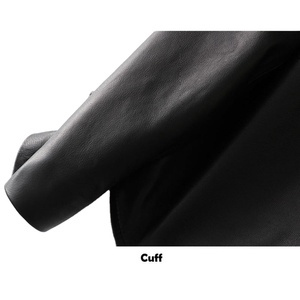 Veste en cuir de couleur unie de collection au design unique pour femmes Nouvel arrivage de vêtements pour femmes haut de gamme personnalisés - Product Image 4