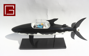 Gia Nhien Fabricante Aprueba Diseño Personalizado TIBURÓN SUBMARINO ARTESANÍA DE MADERA DECORACIÓN NÁUTICA DE ALTA CALIDAD - Product Image 2