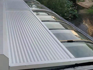 Tapparella di Sicurezza Automatica <span class=keywords><strong>Antifurto</strong></span> in Alluminio e Polimero per Tetto di Veranda per Villa - Product Image 2