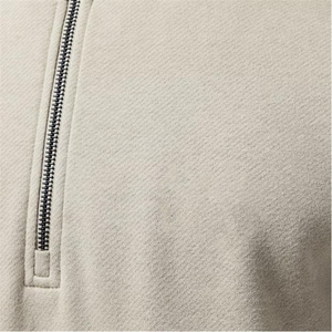 เสื้อสเวตเตอร์ผ้าฝ้ายแบบสวมหัวสำหรับทุกเพศเสื้อสเวตเชิ้ตแบบสวมหัวมีซิปครึ่งตัวแฟชั่นสไตล์สตรีทแวร์ไซส์ใหญ่พิเศษ - Product Image 6