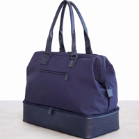Sac de voyage en toile de luxe Morgans Industries - Sac de week-end, sac de sport, bagage à main, imperméable, léger, durable, écologique, grand format