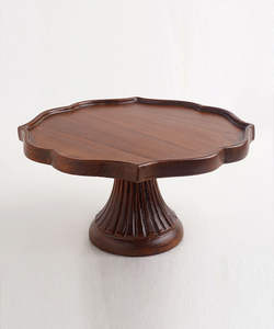 Soportes redondos de madera para pastel, diseño Simple y moderno, para decoración del hogar, soporte para pastel de boda y restaurante, para diseño personalizado disponible - Product Image 1